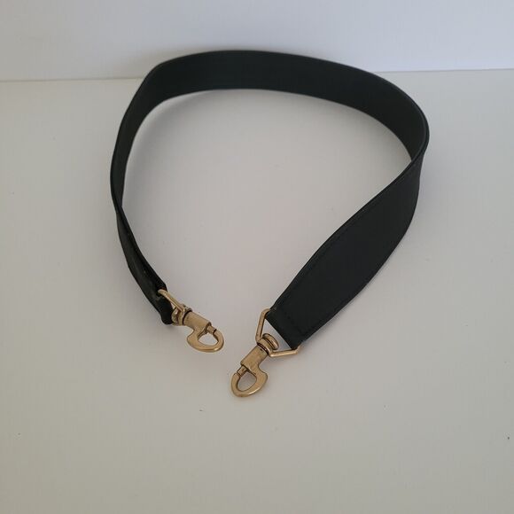 GUCCI Authentic Replacement Strap Crossbody Shoulder Bag Leather Black 30" 2 - Picture 1 of 6